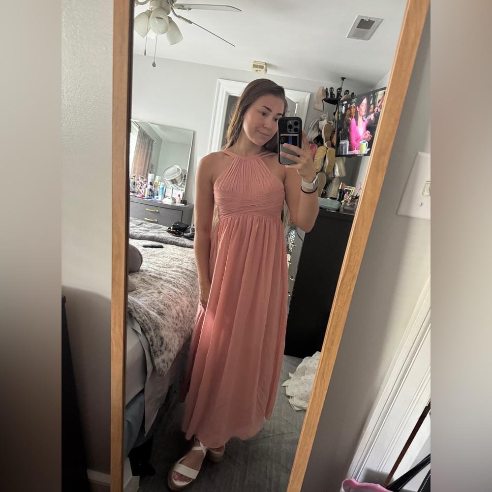 AZAZIE Blush Pink Dress